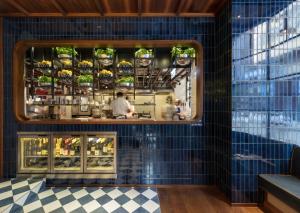 Majoituspaikan The Fleming Hong Kong baari tai lounge-tila