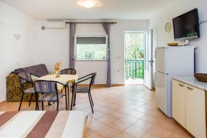 TV a/nebo společenská místnost v ubytování Apartments Zovko