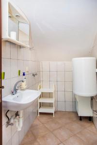 Koupelna v ubytování Apartments Zovko