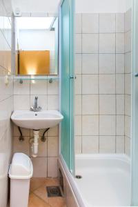 Koupelna v ubytování Apartments Zovko