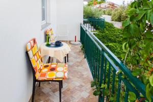 Balkón nebo terasa v ubytování Apartments Zovko