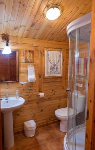 Kúpeľňa v ubytovaní La Casa del Chaparro