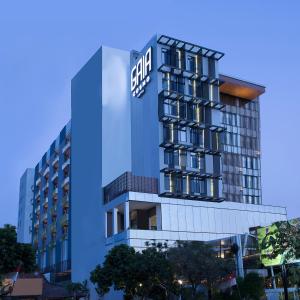 a rendering of the sutton condominiums building at GAIA Cosmo Hotel in Yogyakarta