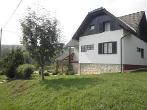 Vonkajšia záhrada v ubytovaní Apartments Poljanak