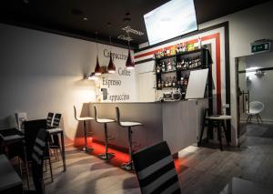 Lounge nebo bar v ubytování Homelike Hotel