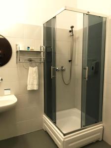 Koupelna v ubytování Hotel Granada