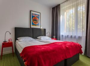 Posteľ alebo postele v izbe v ubytovaní B&B Julinek Park
