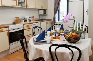Kuchyň nebo kuchyňský kout v ubytování Dadas Bed & Breakfast