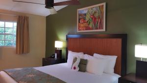 Katil atau katil-katil dalam bilik di Blue Horizons Garden Resort