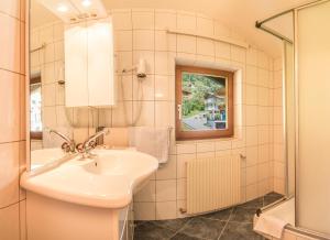 Koupelna v ubytování Haus Sonnenseit'n
