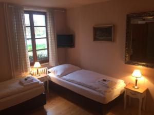 Posteľ alebo postele v izbe v ubytovaní Hotel Klika