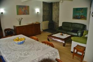 A seating area at Casa Las Violetas