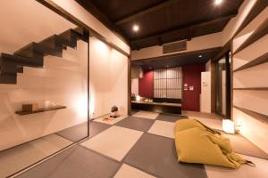 Kiraku Kyoto Gion 객실 침대