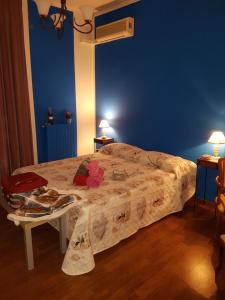 Postel nebo postele na pokoji v ubytování B & B Arco di Sole