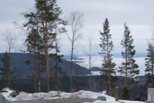 Riihivuoren Lomakylä during the winter