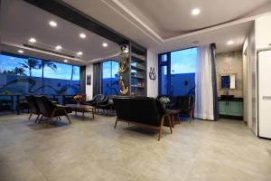 Posezení v ubytování Hualien S.E.A. B&B