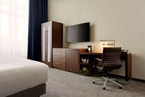 Postel nebo postele na pokoji v ubytování Hyatt Place St. Paul