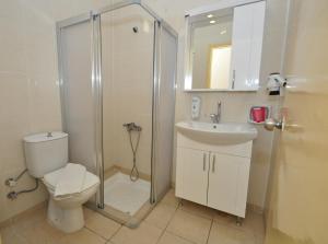 Koupelna v ubytování Reis Maris Hotel