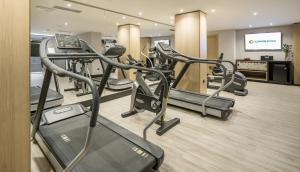 Centrum fitness w obiekcie Ilunion Málaga