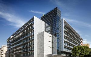 Budynek, w którym mieści się hotel