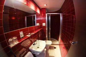 Kúpeľňa v ubytovaní Hostal Albany