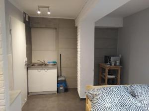 ครัวหรือมุมครัวของ Apartament Kniaziewicza