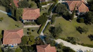 Letecký snímek ubytování Muses Villas
