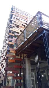 Das Gebäude in dem sich das Hostel befindet