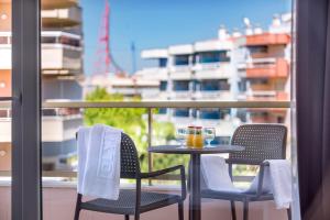 A balcony or terrace at Hotel Olympus Palace