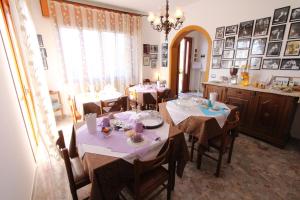 Restaurace v ubytování A Casa Di Gabri