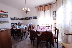 Restaurace v ubytování A Casa Di Gabri