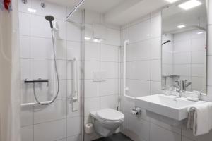 Vannituba majutusasutuses Hotel Vadian Garni