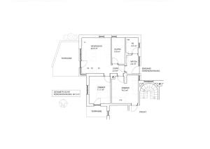 Půdorys ubytování Ferienwohnung Därflihof