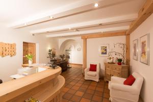 Χώρος καθιστικού στο Hotel Restaurant GABRIEL
