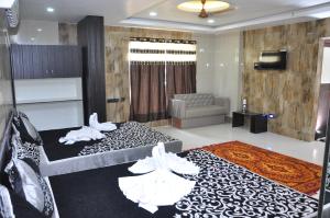 Posezení v ubytování Hotel SAARA