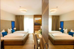 Voodi või voodid majutusasutuse Hotel Wende toas