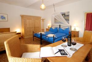Posezení v ubytování Agriturismo Sondrea