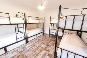Postel nebo postele na pokoji v ubytování Hostel Hildegarden