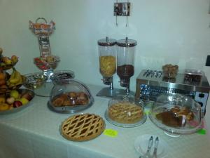 Jedlo v ubytovaní bed & breakfast alebo blízkom okolí