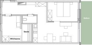 Půdorys ubytování Vitus Steyr Hotel & SPA Suites