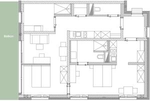 Půdorys ubytování Vitus Steyr Hotel & SPA Suites