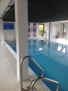 Bassein majutusasutuses Ferienwohnung Sasbachwalden H15 Ap6 mit beheiztem Innenpool und Sauna või selle lähedal