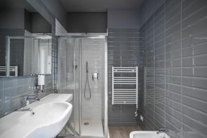 Kúpeľňa v ubytovaní Matteotti Home Verona + 37 fotografií