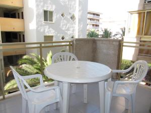 Balkón alebo terasa v ubytovaní Apartamentos Amatista