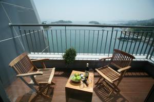 Balkon ili terasa u objektu Benikea Hotel Yeosu