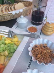 Comida en el bed and breakfast o alrededores