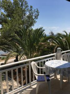 Balkón alebo terasa v ubytovaní Joja Apartment Peljesac