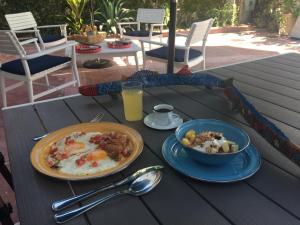 Comida en el bed and breakfast o alrededores