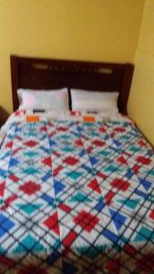 Postel nebo postele na pokoji v ubytování Hotel Navarra