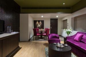Posezení v ubytování Hotel Lakend